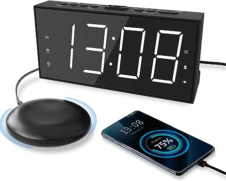 Sleeper Vibrating Alarm Clock – Wake up Effortlessly with Enhanced Accessibility