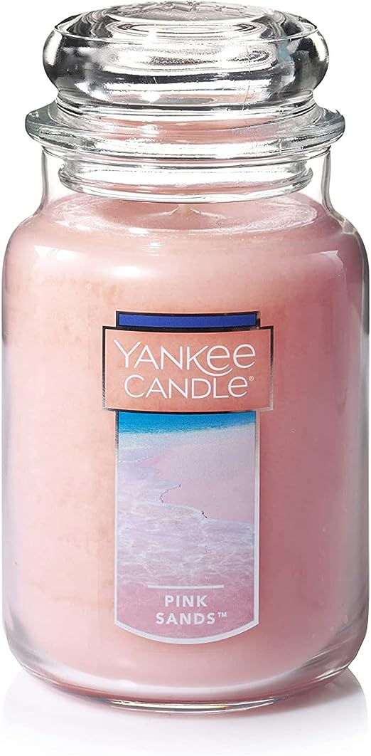 Yankee Candle Large Pink Sands – Embrace Tranquility with Irresistible Aromatherapy