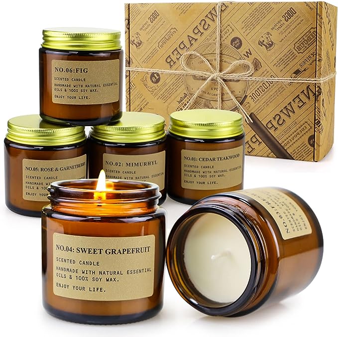 Enhance Your Atmosphere with Luxurious Scented Candles – The Perfect Gift for Every Occasion!